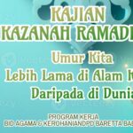 Kajian Khazanah Ramadhan