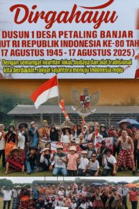 Dirgahayu HUT RI ke-80 Desa Petaling