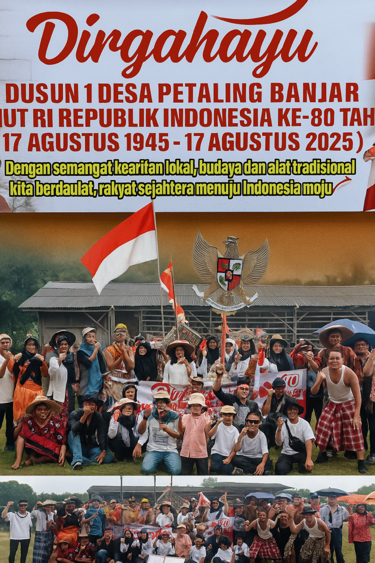 Dirgahayu HUT RI ke-80 Desa Petaling