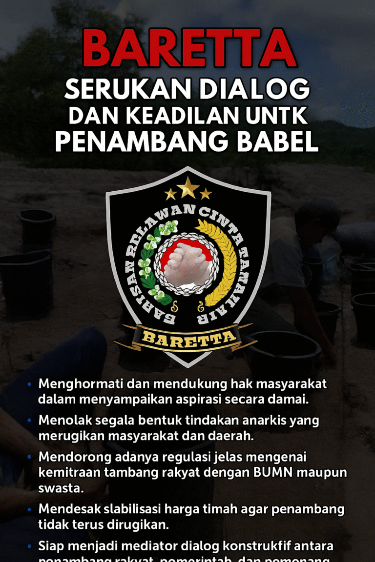 Dialog dan Keadilan untuk Penambang